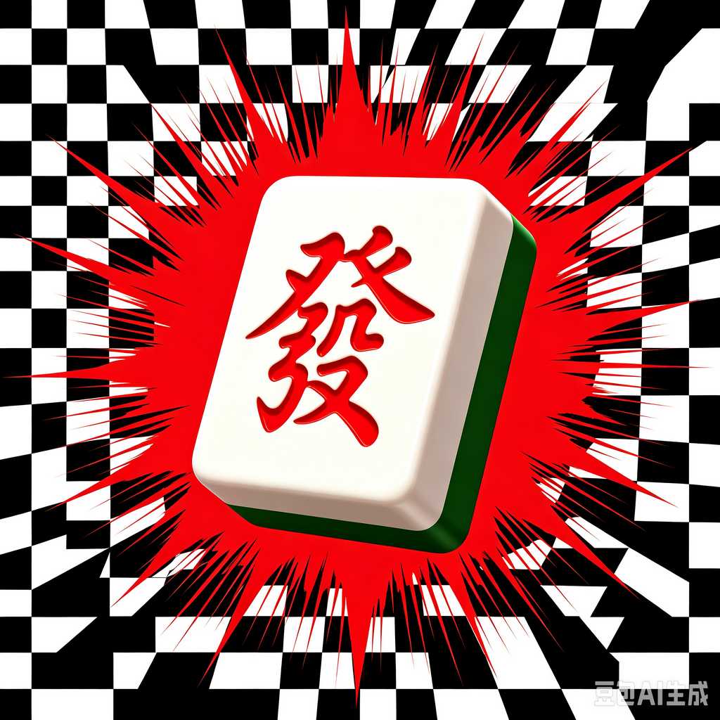 modern text mahjong tiles