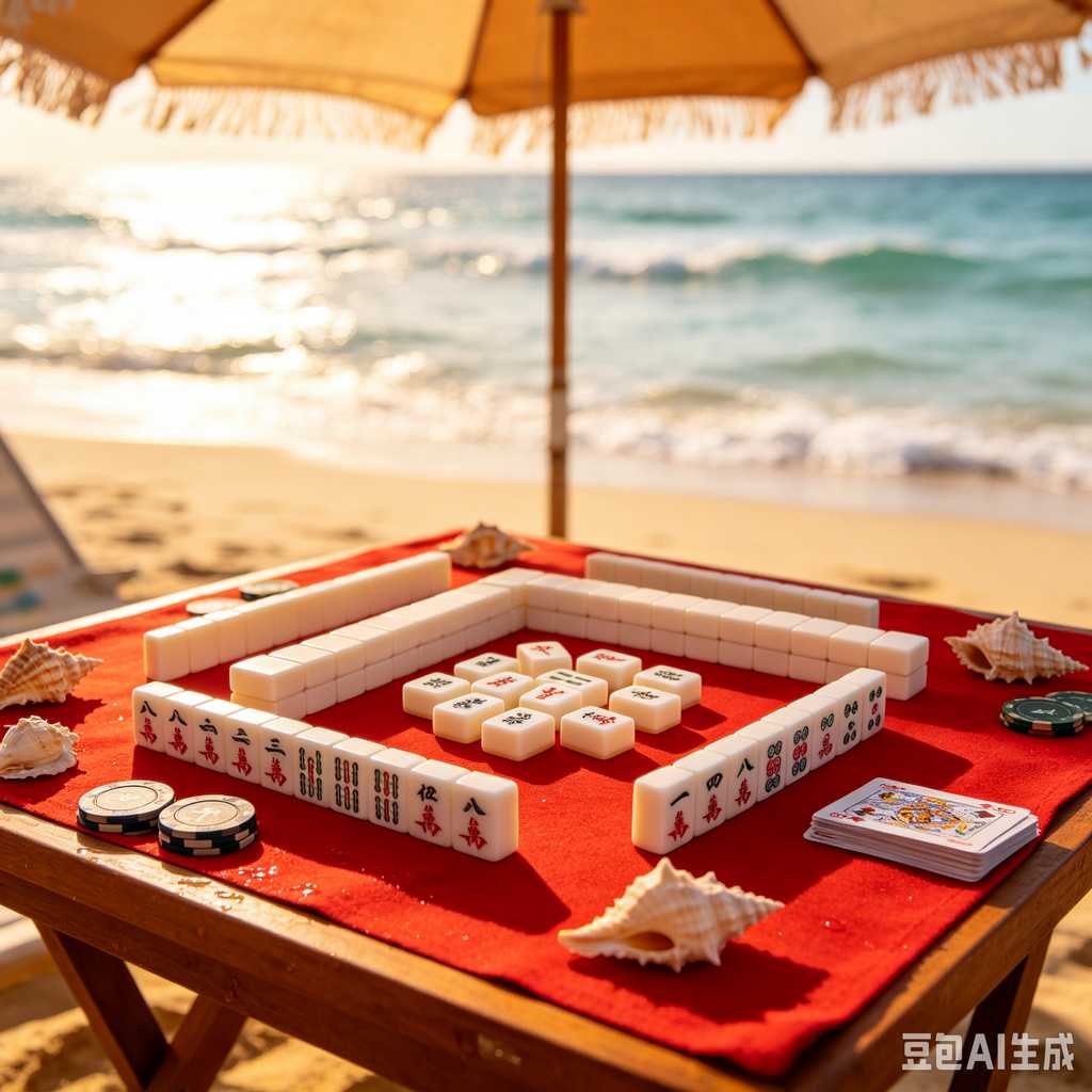 simple text mahjong tiles